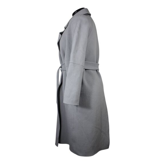 ASM Anna women's Australian wool tie‎ waist notch lapel coat XXS - Picture 2 of 16